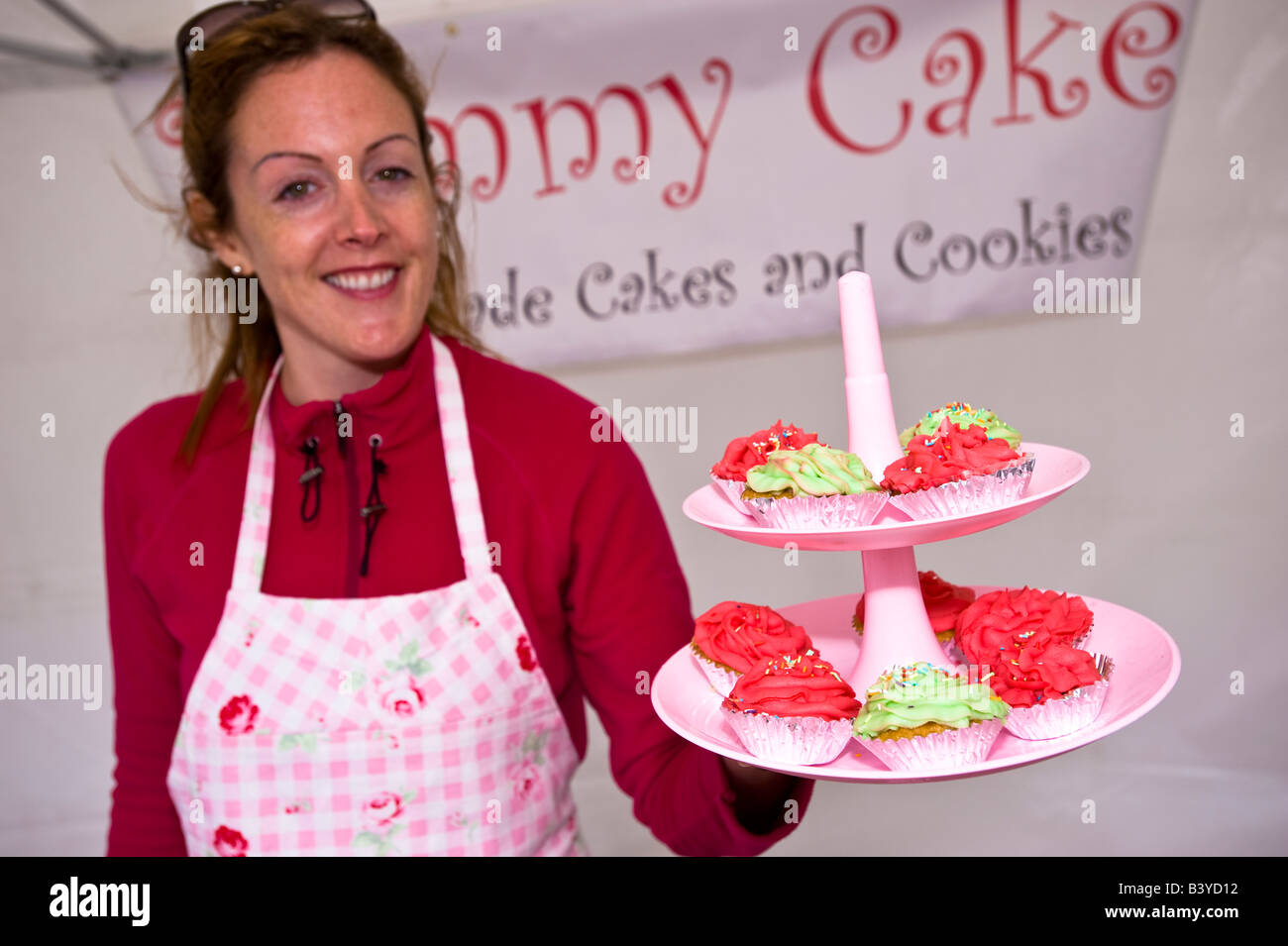 Feinschmeckerfest Acton Acton W3 London Vereinigtes Königreich Stockfoto