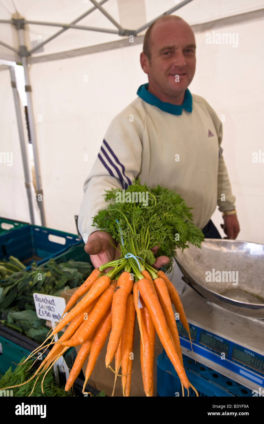 Bauernmarkt Acton Markt Acton W3 London Vereinigtes Königreich Stockfoto