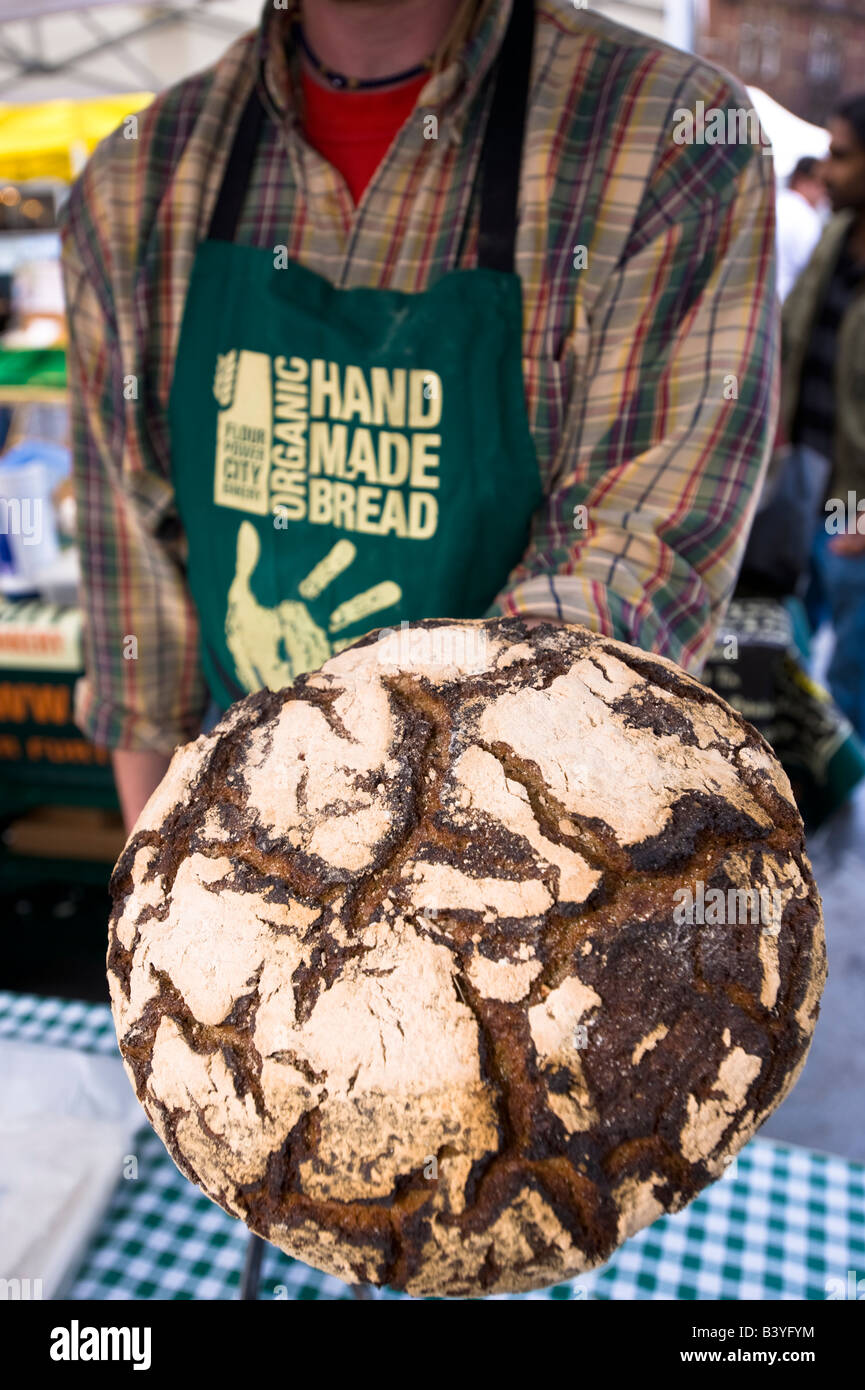 Bauernmarkt Acton Markt Acton W3 London Vereinigtes Königreich Stockfoto