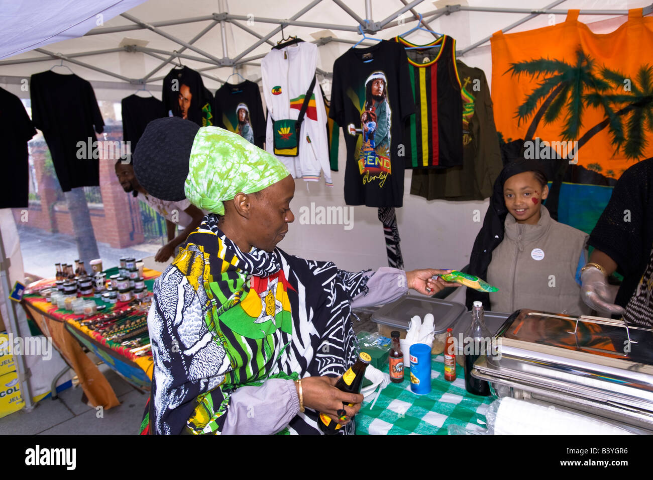 Feinschmeckerfest Acton Acton W3 London Vereinigtes Königreich Stockfoto