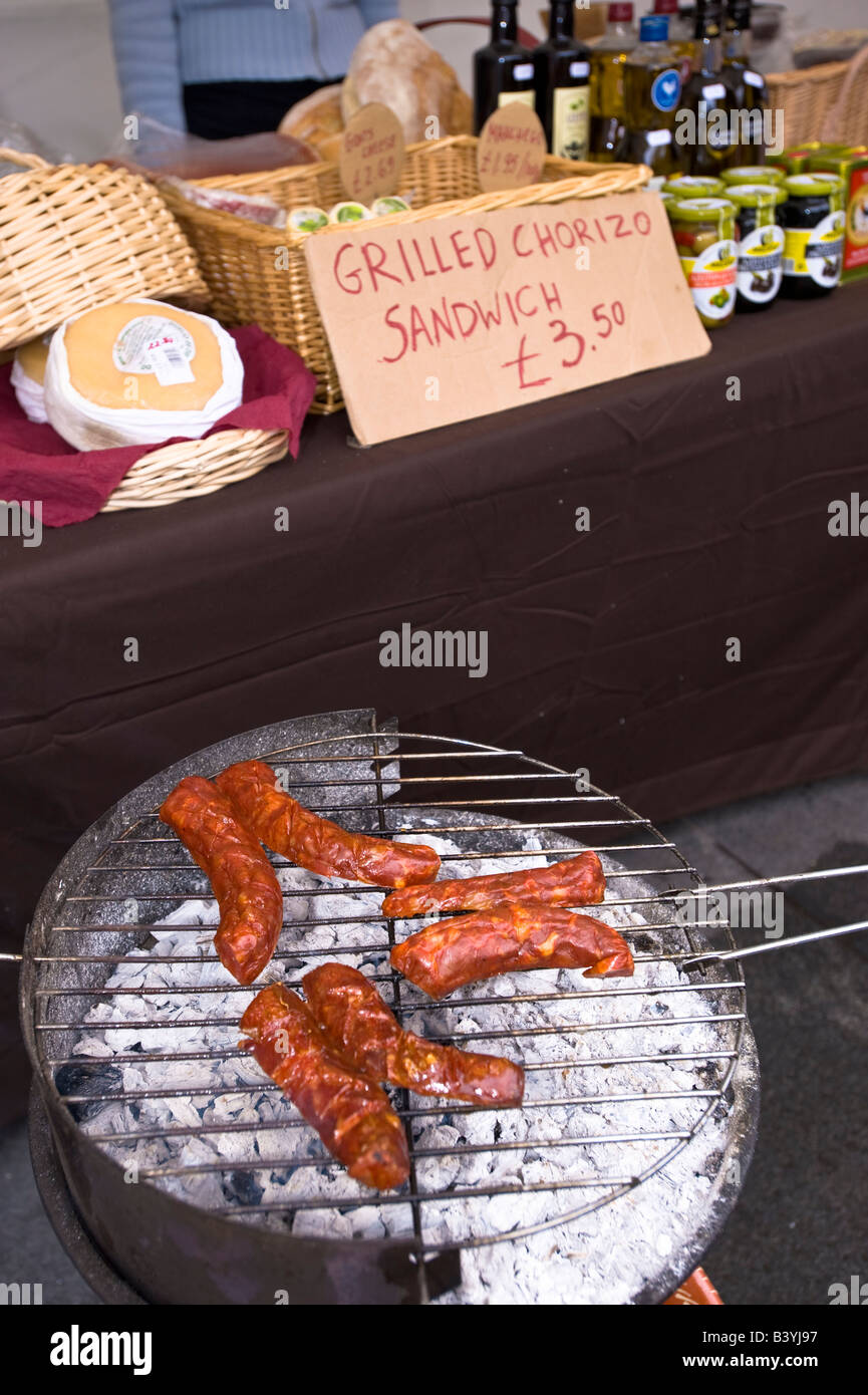 Feinschmeckerfest Acton Acton W3 London Vereinigtes Königreich Stockfoto