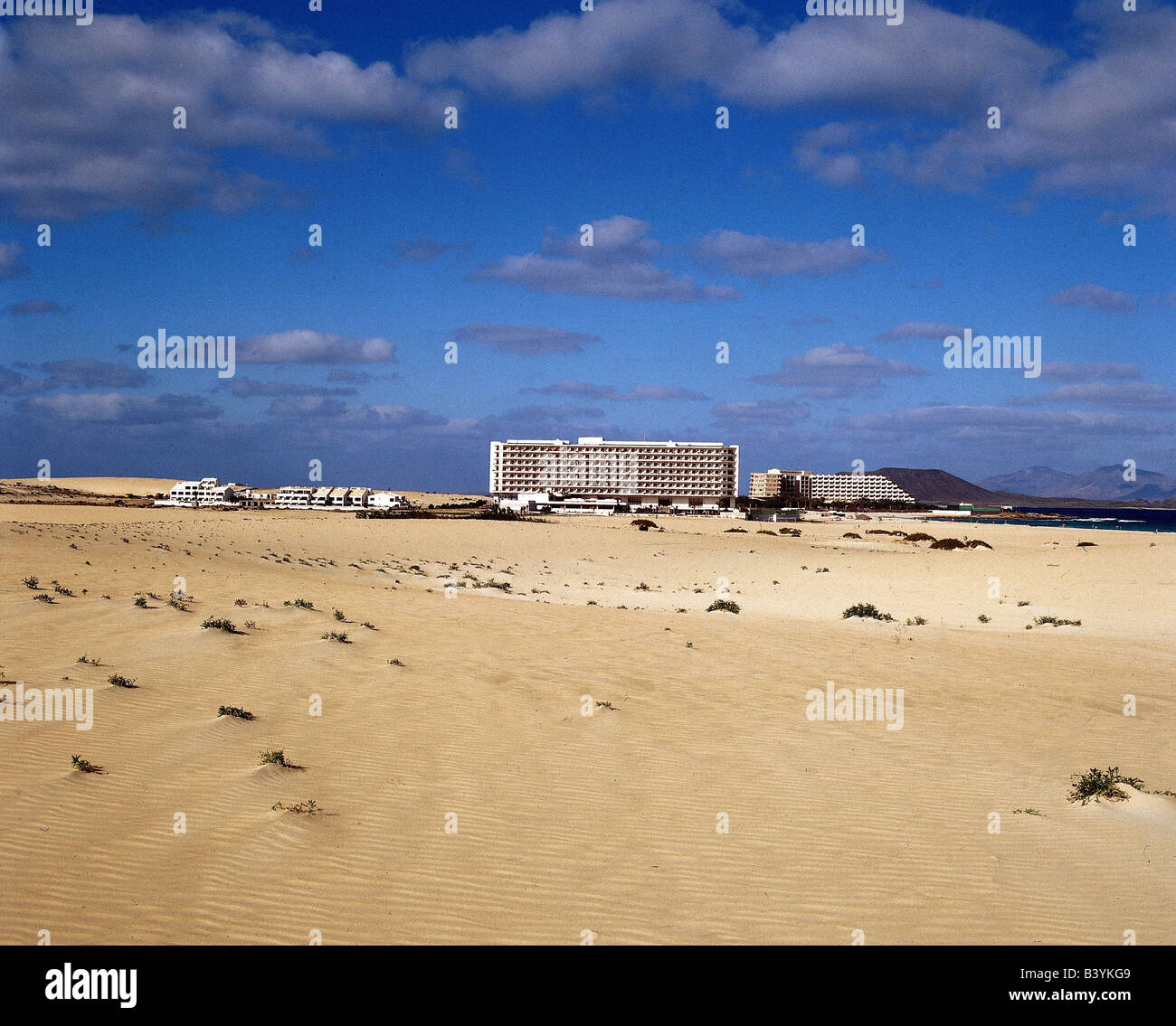 Geographie/Reise, Spanien, Kanarische Inseln, Fuerteventura, Gastronomie, Hotel im Norden, Oliva Beach, Stockfoto