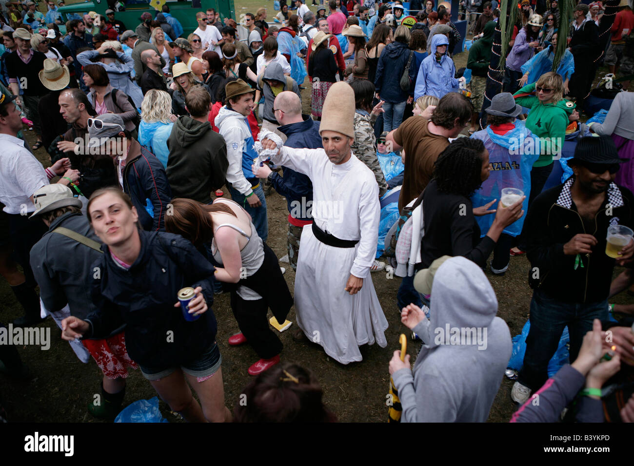 Big Chill Festival Eastnor Castle Deer Park Herefordshire 2008 Stockfoto