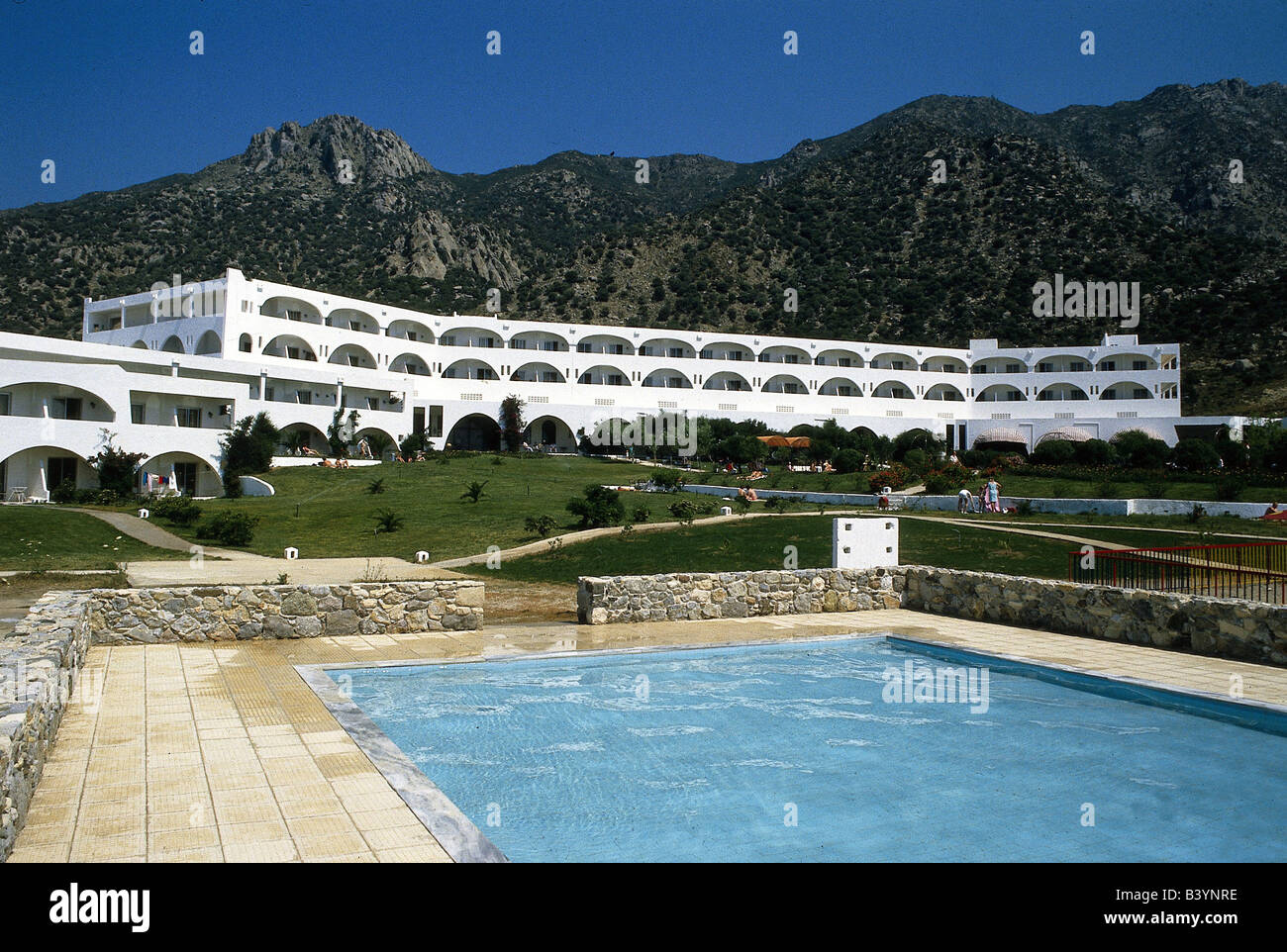 Geographie/Reise, Griechenland, Insel Island Kos/Cos, Gastronomie, Hotel, Hotel Norida Beach, Schwimmbad, Stockfoto