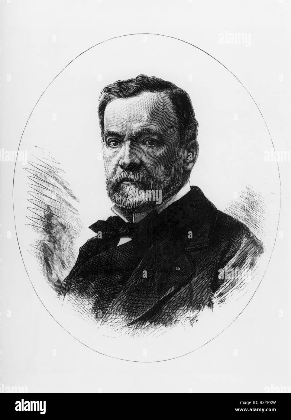 Pasteur, Louis, 27.12.1822 - 28.9.1895, französischer Naturwissenschaftler, Porträt, Gravur, 1884er Stockfoto