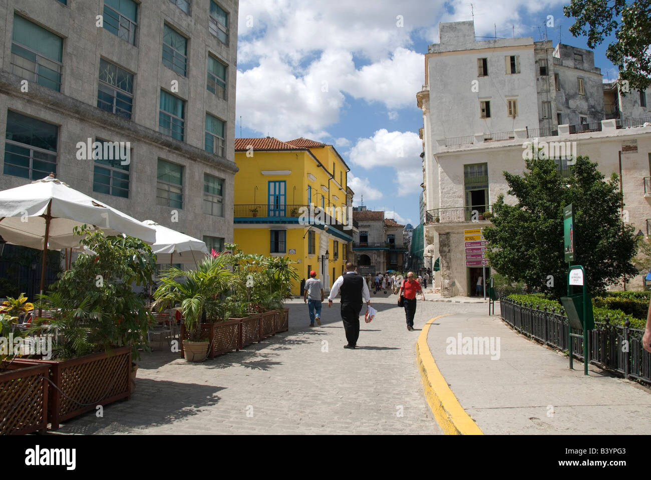 Straße Schüsse La Havana Stockfoto