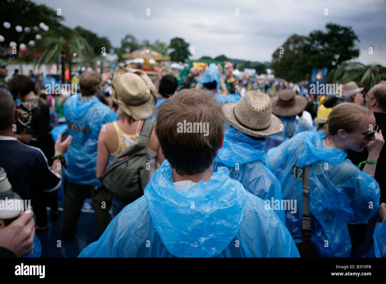 Big Chill Festival Eastnor Castle Deer Park Herefordshire 2008 Stockfoto