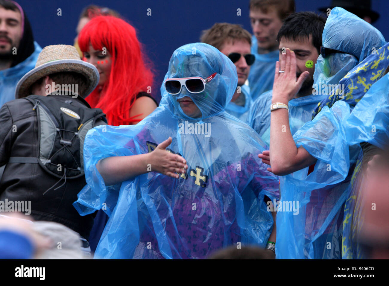 Big Chill Festival Eastnor Castle Deer Park Herefordshire 2008 Stockfoto