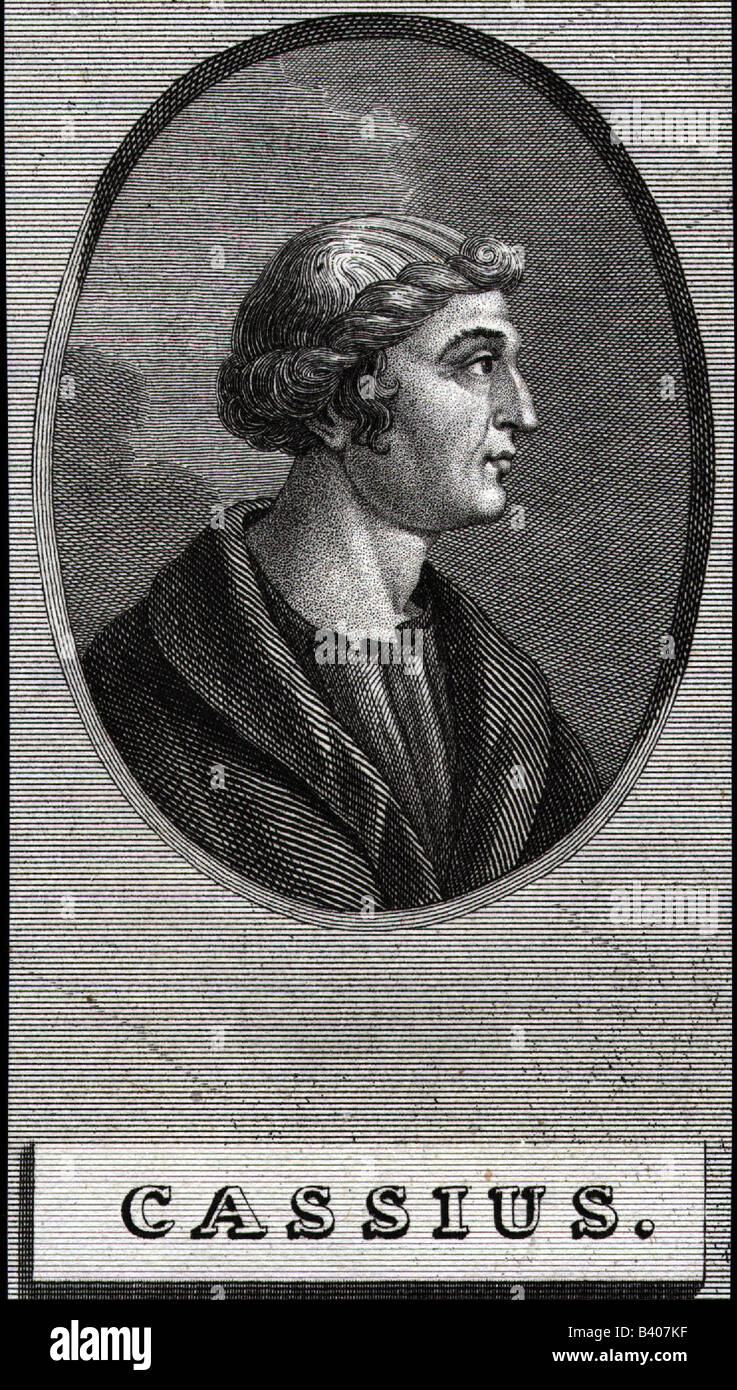 Cassius Dio, 155 - Vergangenheit 235 AD, Roma Historiker, Porträt, Kupferstich, 18. Jahrhundert, Artist's Urheberrecht nicht gelöscht werden Stockfoto
