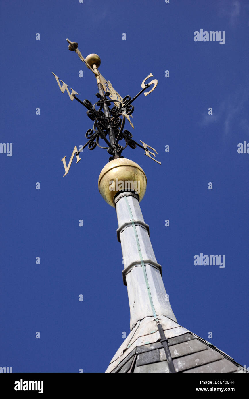 Wetterfahne, Str. Marys Kirche, Roggen, East Sussex, England Stockfoto