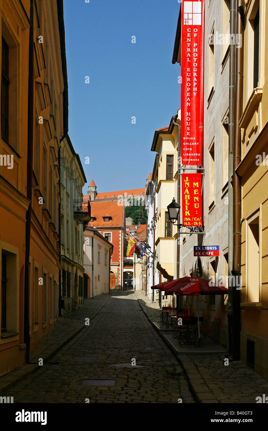 Zentralen europäischen Haus der Fotografie Altstadt Bratislava Slowakei Stockfoto