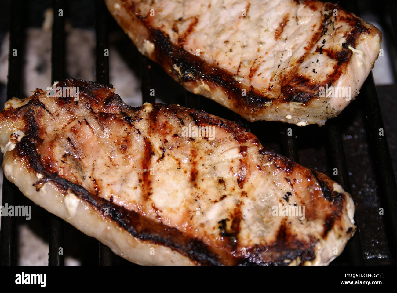 Gegrilltes Schweinefleisch Stockfoto