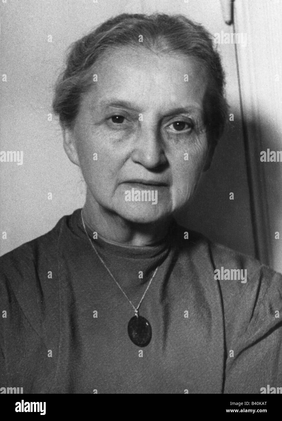 Zahn-Harnack, Agnes von, 19.6.1882-22.5.1950, deutsche Feministin, Porträt, 40er Jahre, Stockfoto