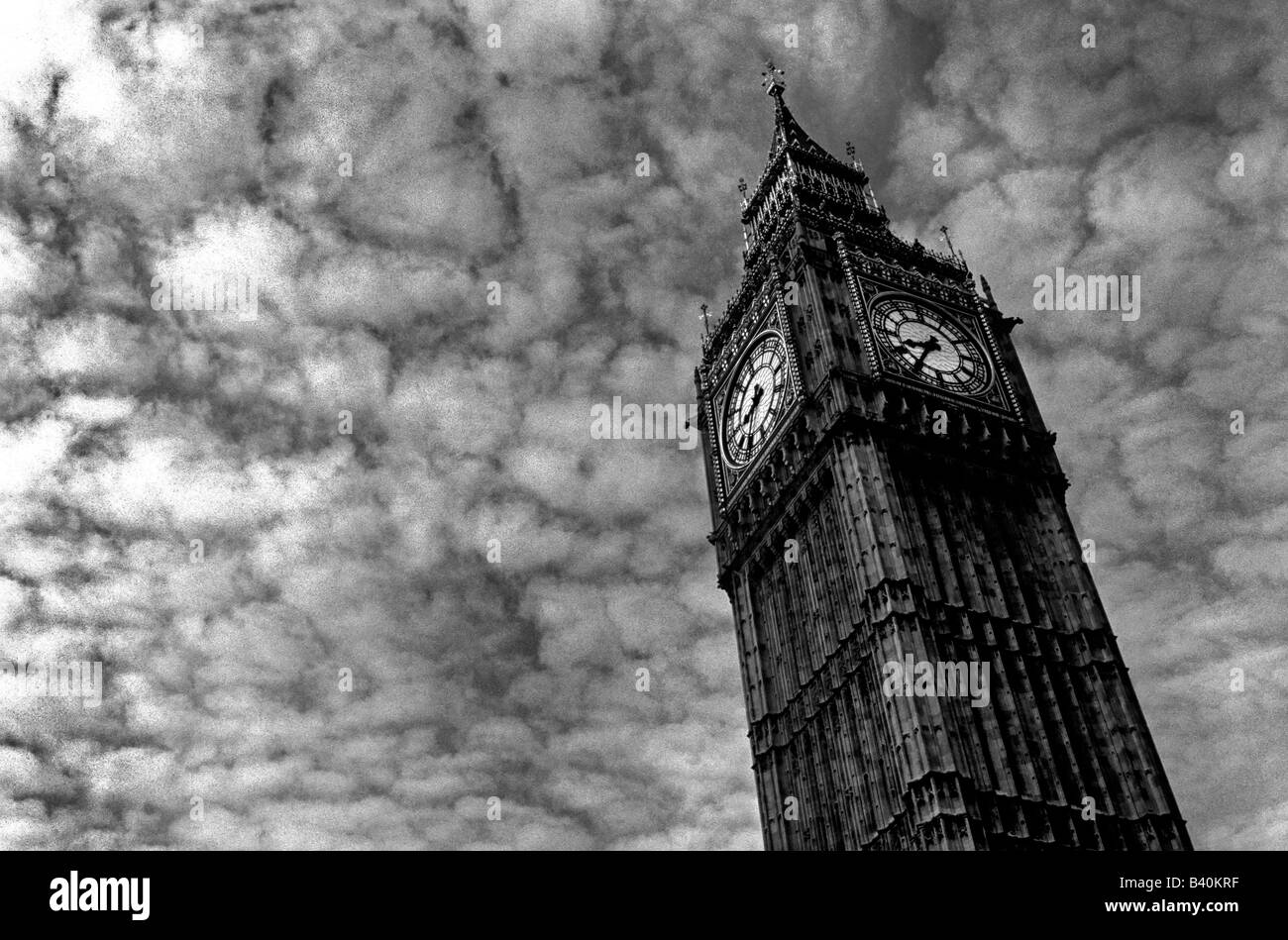 Elizabeth Tower, Big Ben, St Stephens Tower, London, Großbritannien. Stockfoto