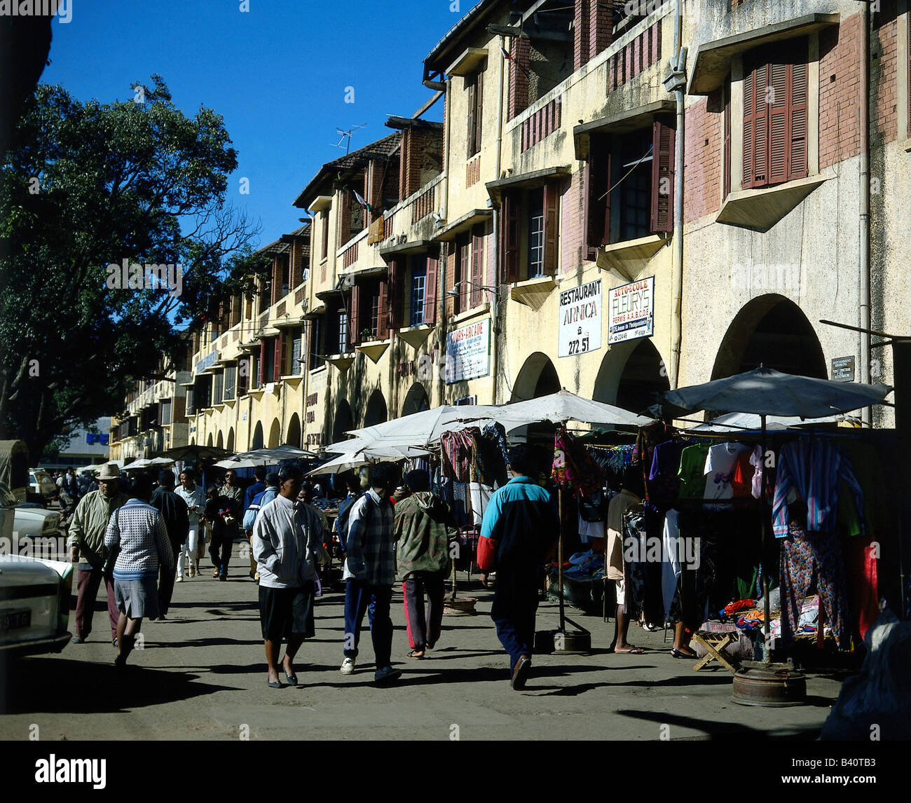 Madagaskar Hauptstadt Geographie / Reisen, Antananarivo, Madagaskar (Hauptstadt), Avenue d
