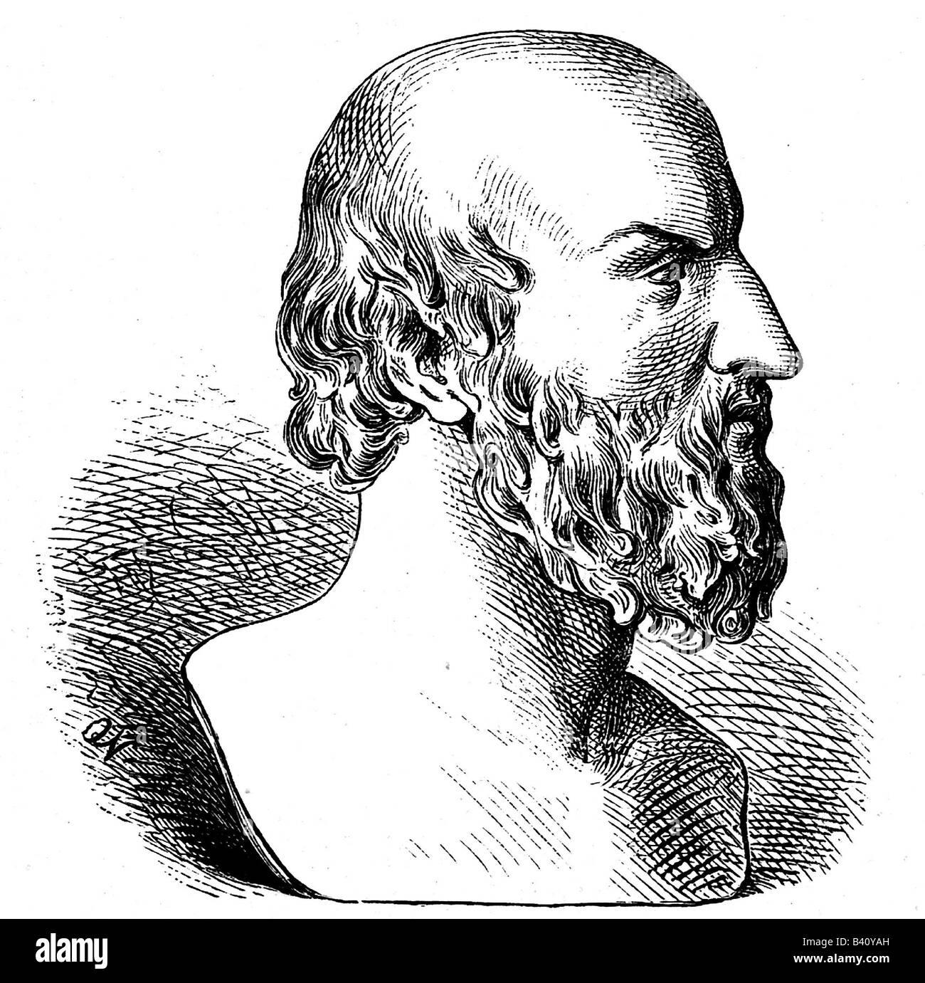 Aischylos, 525 - 456 v. Chr., griechischer Autor/Verfasser (Dichter