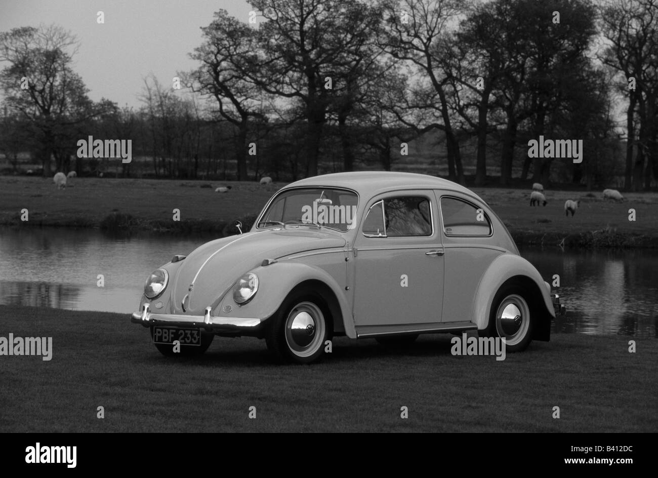 Volkswagen Käfer 1200.  Auto Auto Classic retro Stockfoto