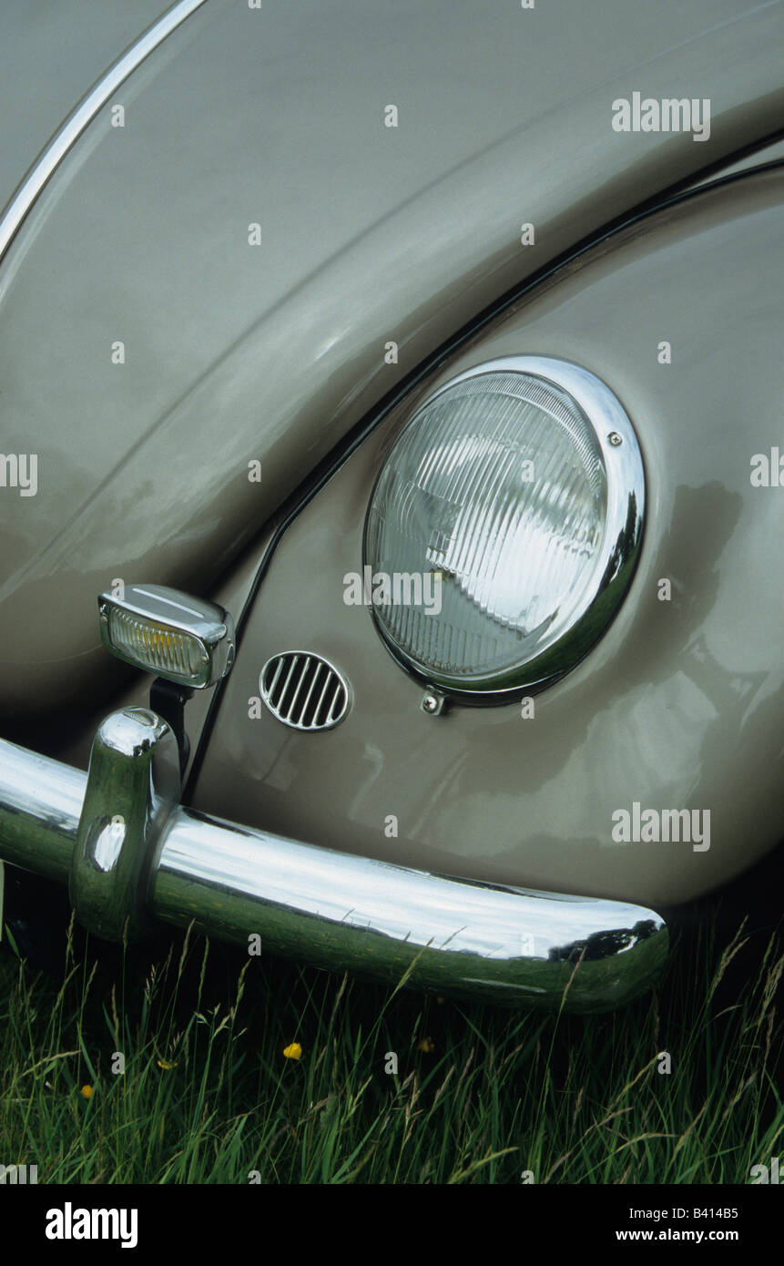 Volkswagen Käfer 1200 von 1955. Auto Auto klassische kopflastig Stockfoto