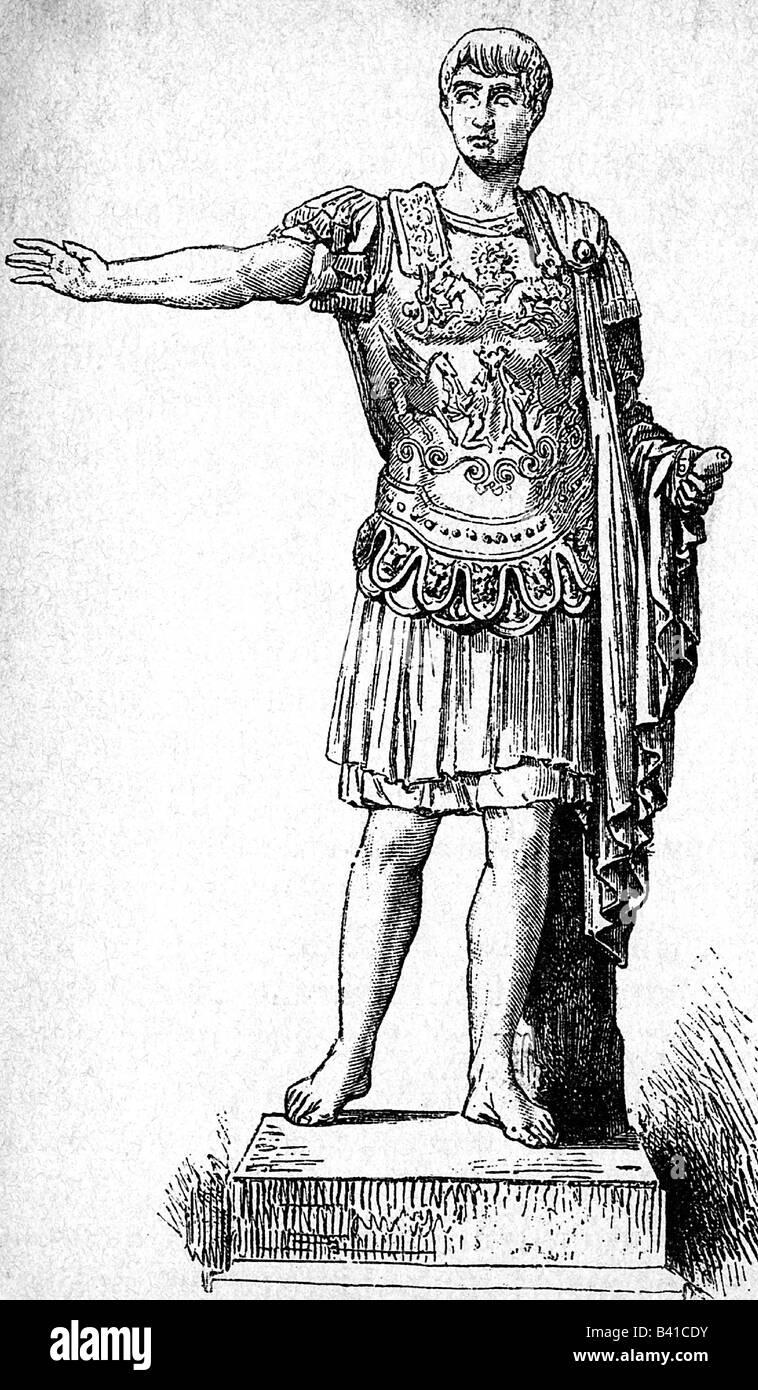 Germanikus, Gaius Iulius Caesar, 24.5.15 v. Chr. - 10.10.19 Ad ...