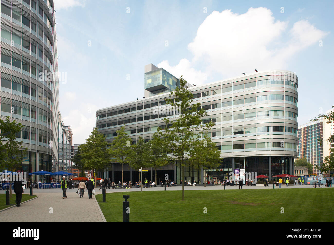 4 Hardman quadratische Gebäude in Manchester UK Stockfoto