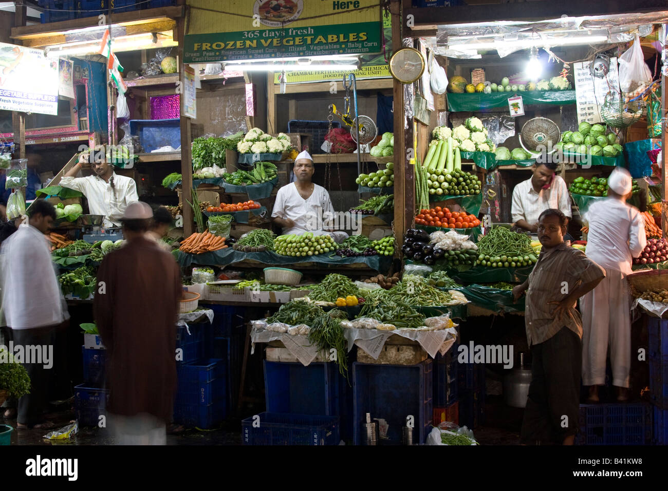 Crawford Market Mumbai, Indien Stockfoto