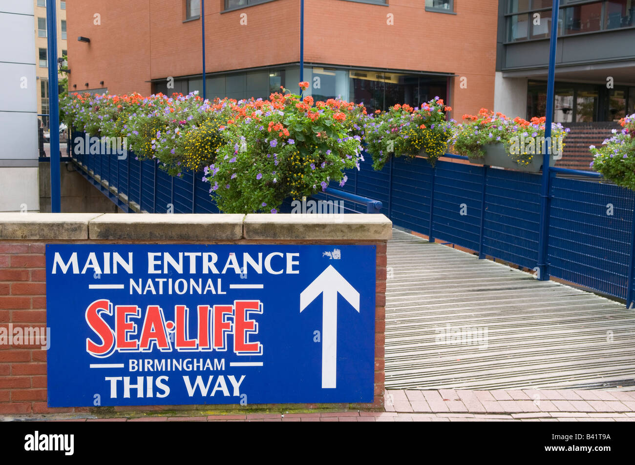 Sealife Centre Birmingham Stockfoto