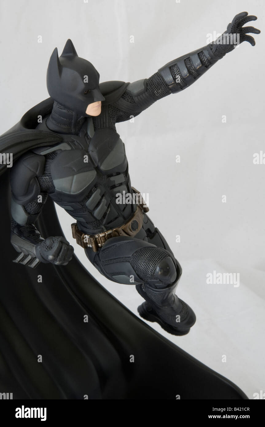 Batman-Modell von Christian Bale aus The Dark Knight Stockfoto