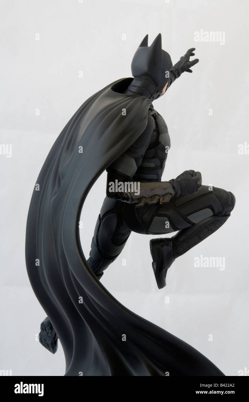 Batman-Modell von Christian Bale aus The Dark Knight Stockfoto