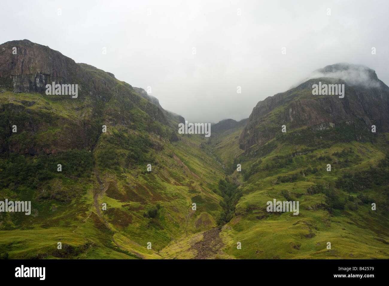 Glen Etive Schottland, Vereinigtes Königreich Stockfoto