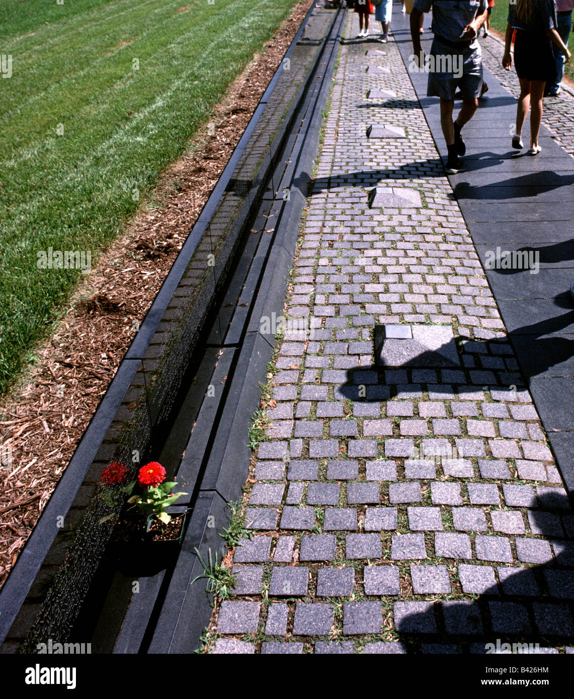 Vietnam Veterans Memorial Washington DC USA Stockfoto