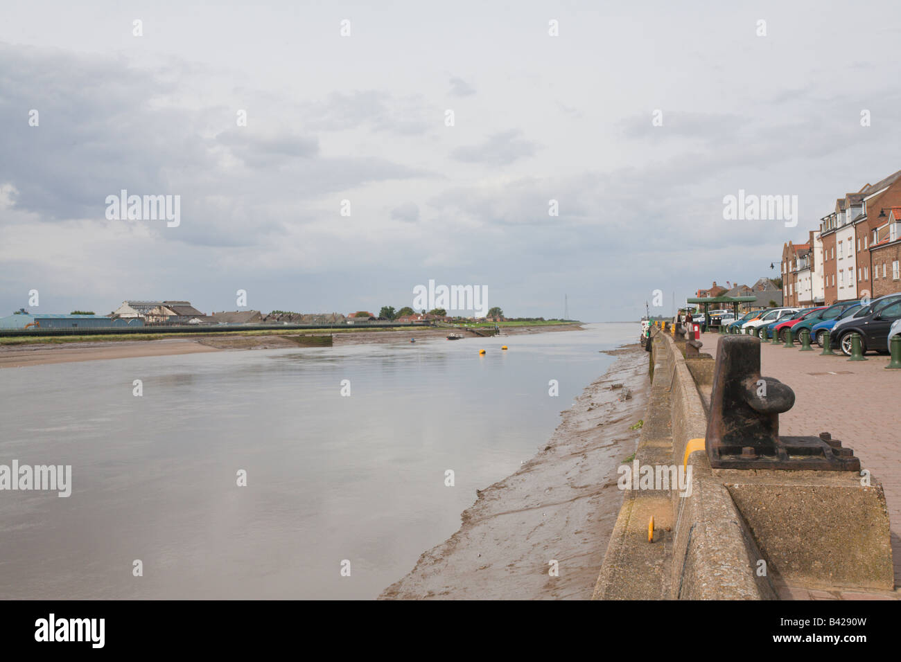 Kai an der Port Kings Lynn Norfolk England UK Stockfoto