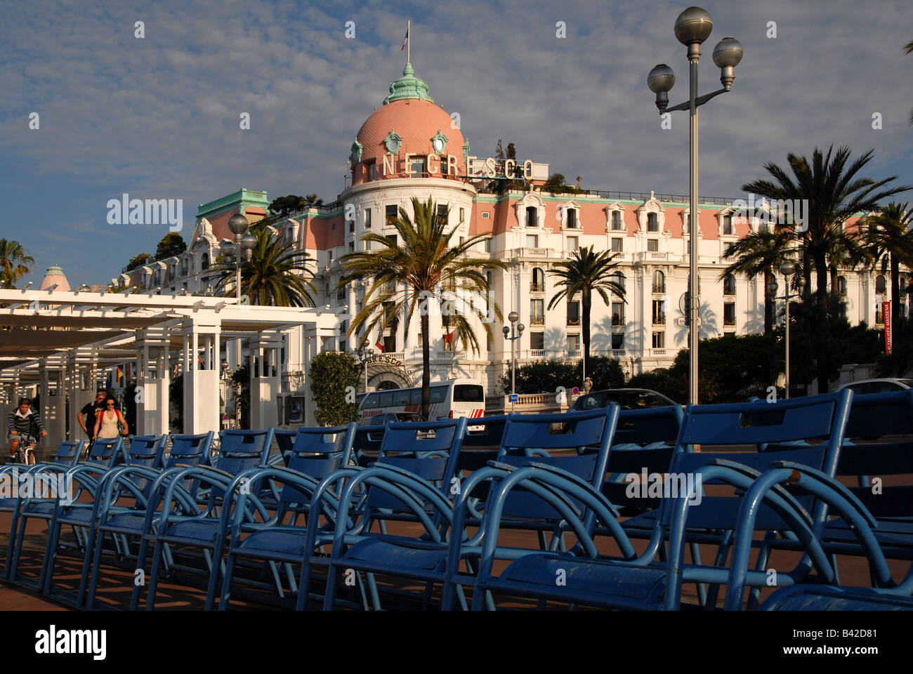Hotel Negresco Nizza Cote d Azur Frankreich Stockfoto