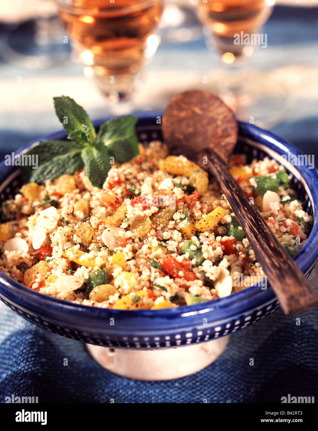 Couscous-Salat Stockfoto