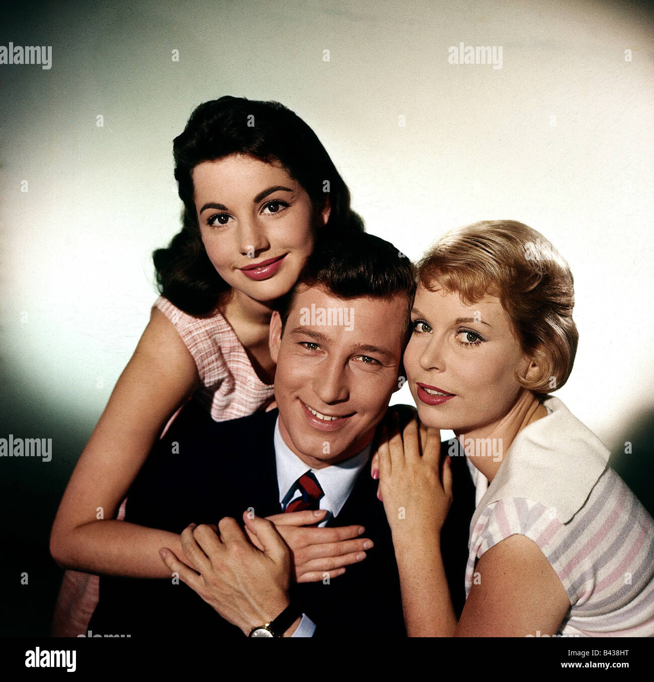 Felmy, Hansjoerg, 31.1.1931 24.8.2007, deutscher Schauspieler, halbe Länge, mit Johanna von Felmy, Hansjoerg, 31.1.1931 24.8.2007, deutscher Schauspieler, halbe Länge, mit Johanna von