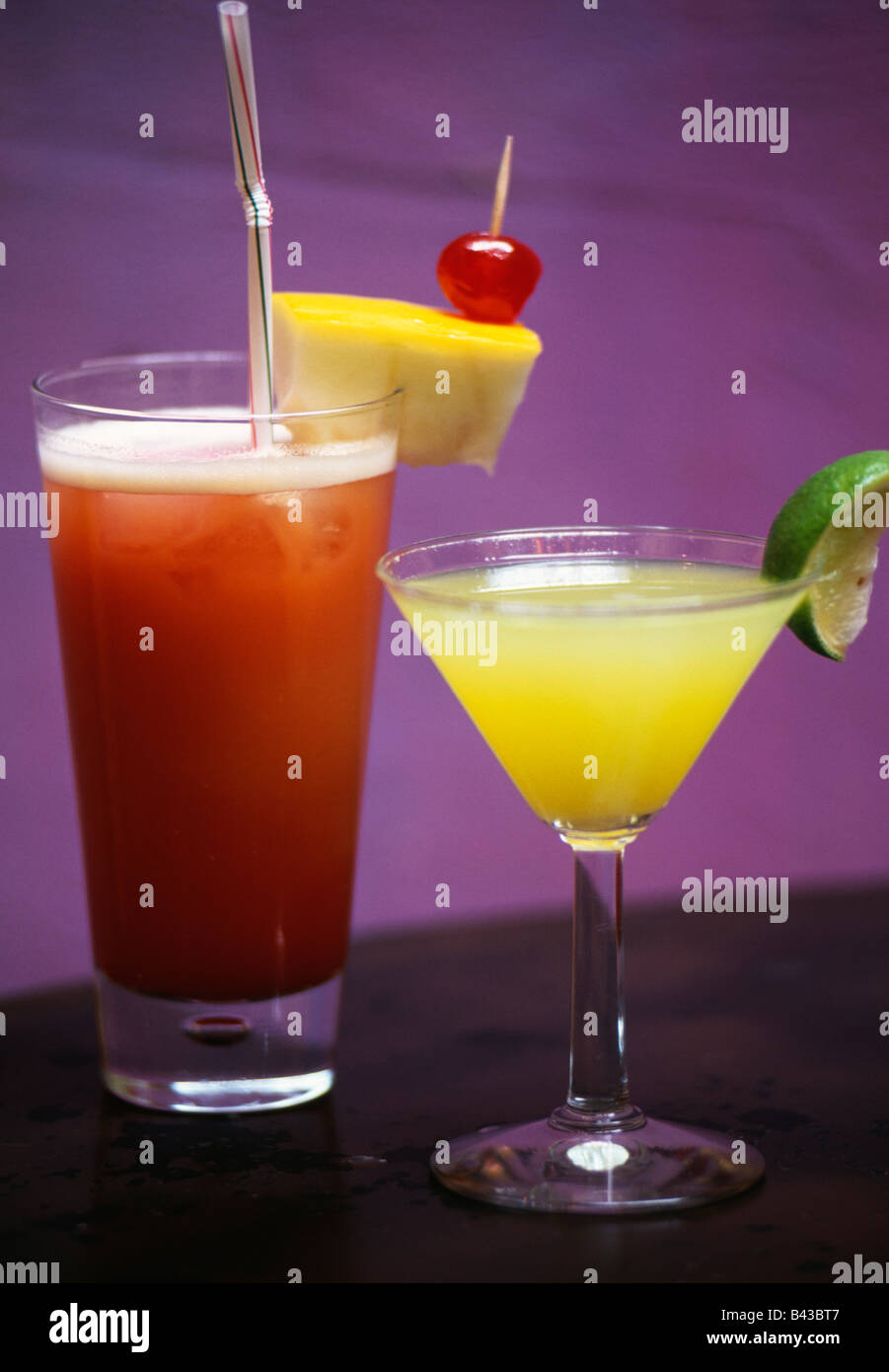 Cocktails Stockfoto