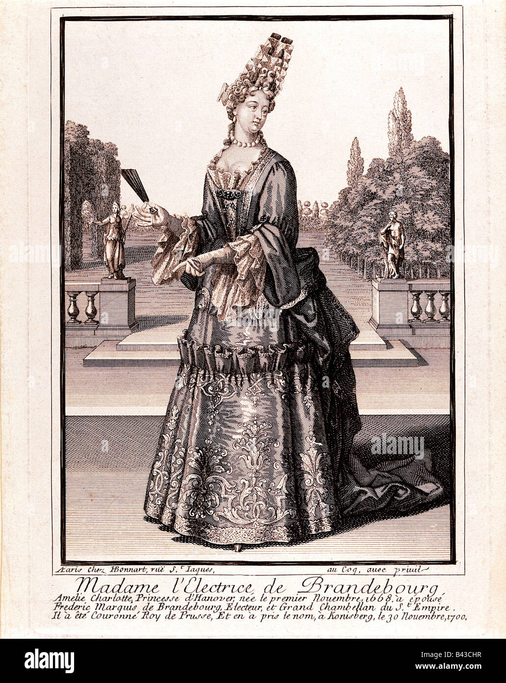 Sophie Charlotte, 30.10.1668 1.2.1705, Königin von Preußen 18.1.1701