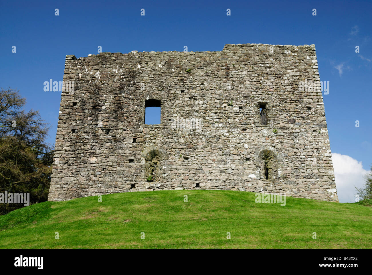 Lydford Schloß, Lydford, Devon, UK Stockfoto