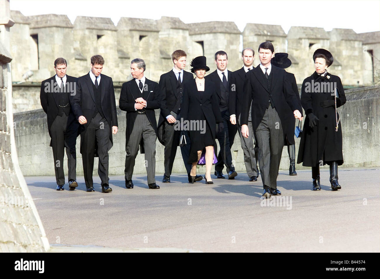 Funeral Princess Margaret St Georges Stockfotos und -bilder Kaufen - Alamy