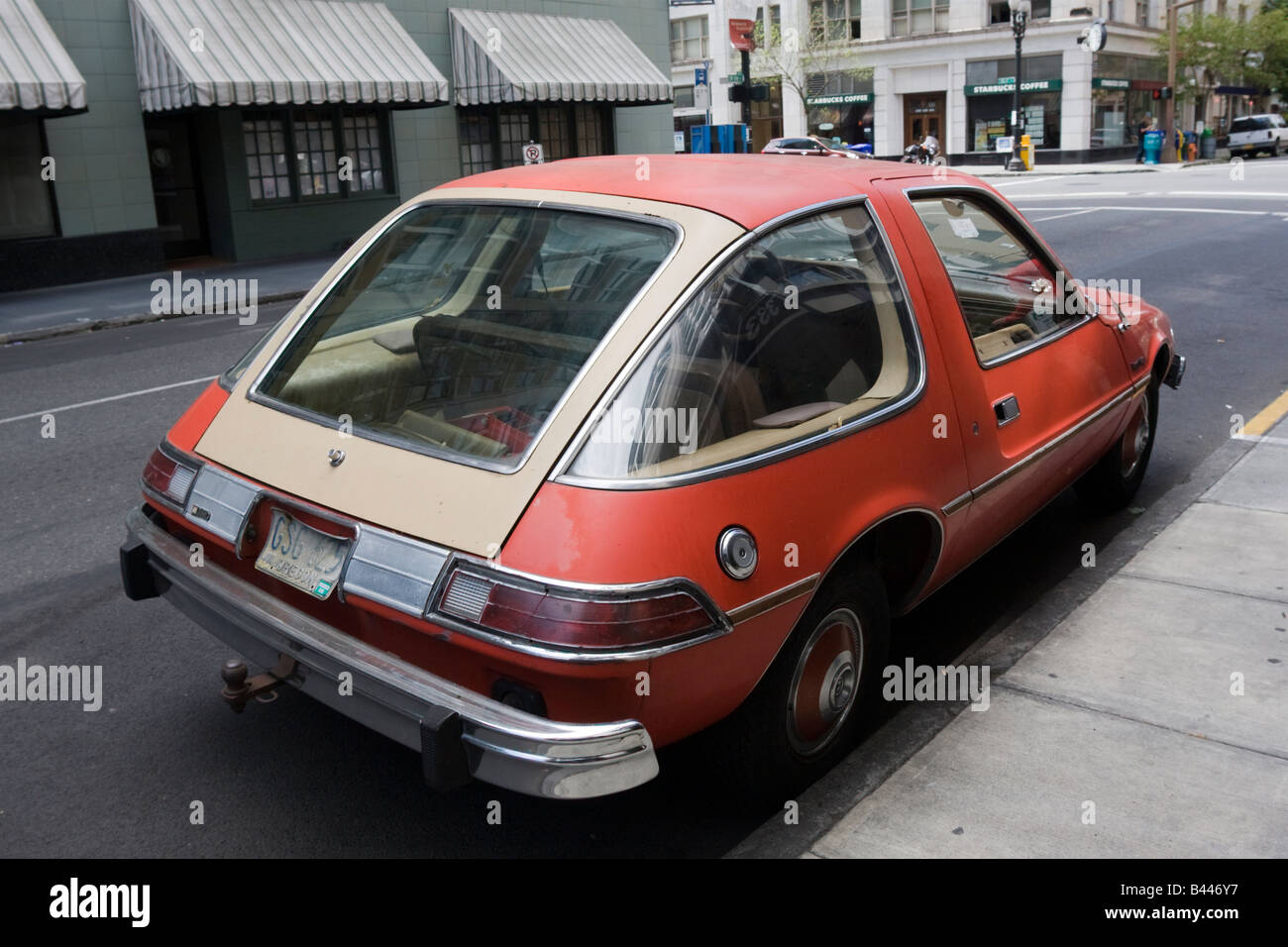 AMC Pacer Auto brauchen Lackierung Portland Oregon oder USA 2008 Stockfoto