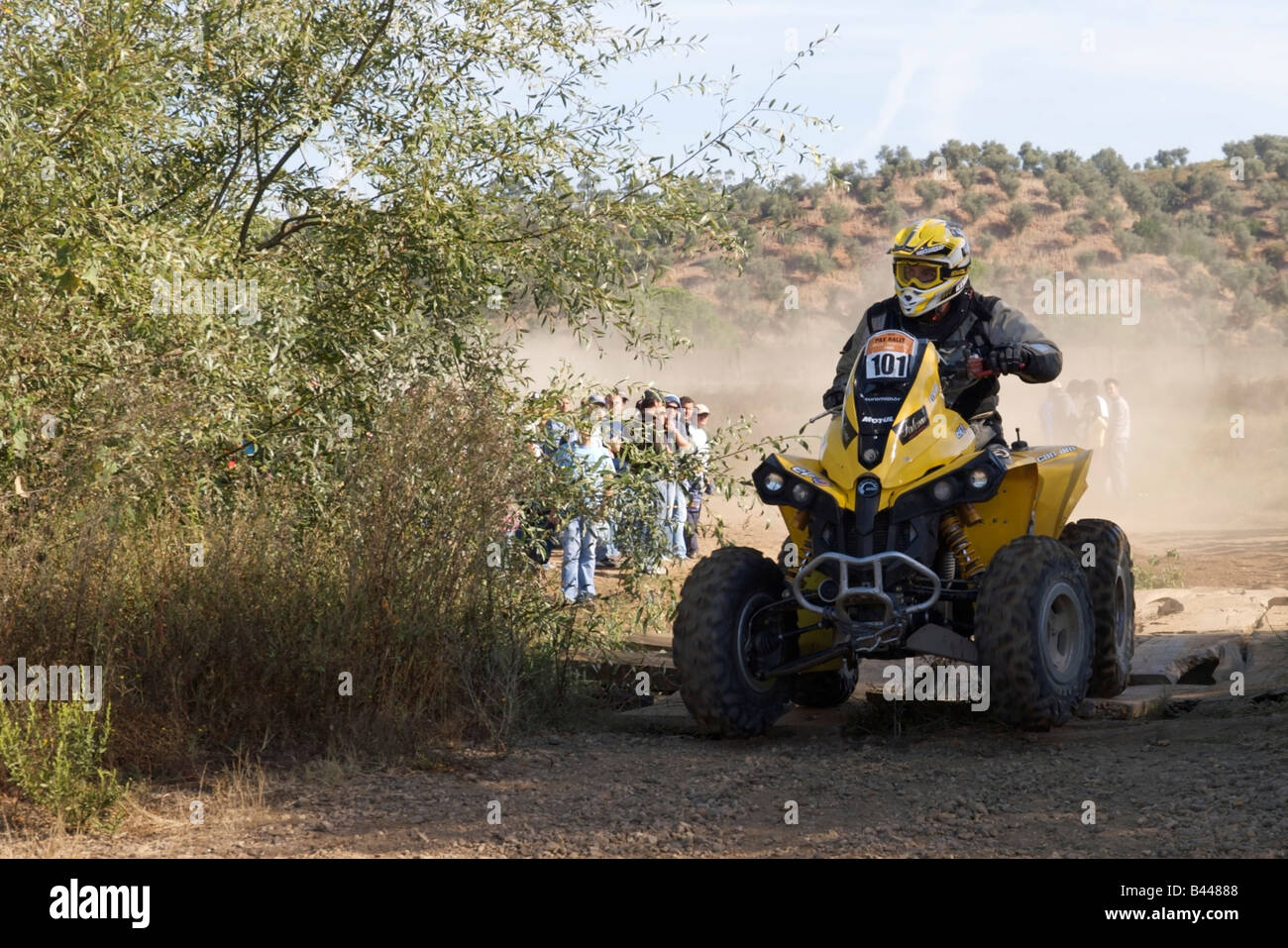 Pax-Rallye-Lisboa Portimão - Dakar Series - Quad-Bike-101 - Xtremeplus-Team - Jean Claude Auer Stockfoto