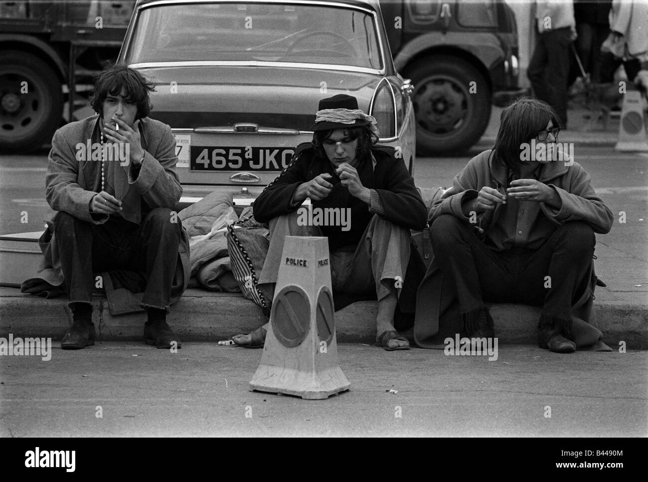 Isle Of Wight Festival 1969 Stockfoto