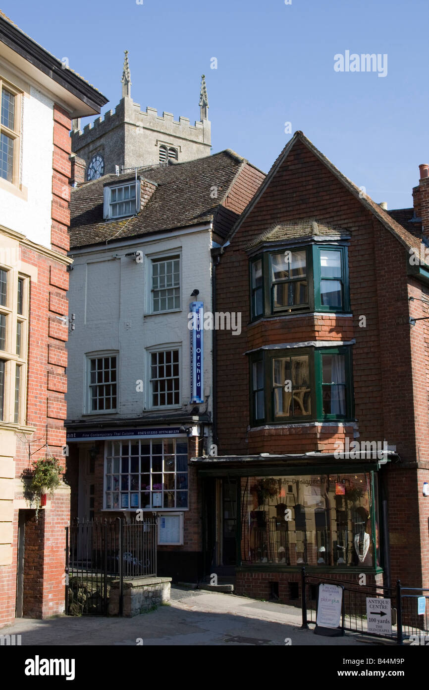 Marlborough Stadtzentrum Wiltshire England uk gb Stockfoto