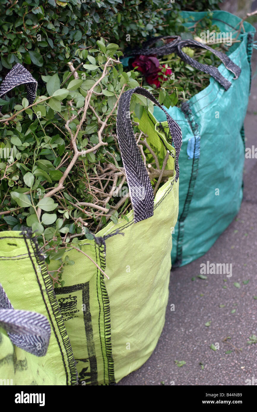 120 L Garten Säcke Abfall Müll Laub Tasche Behälter | Kaufen Auf