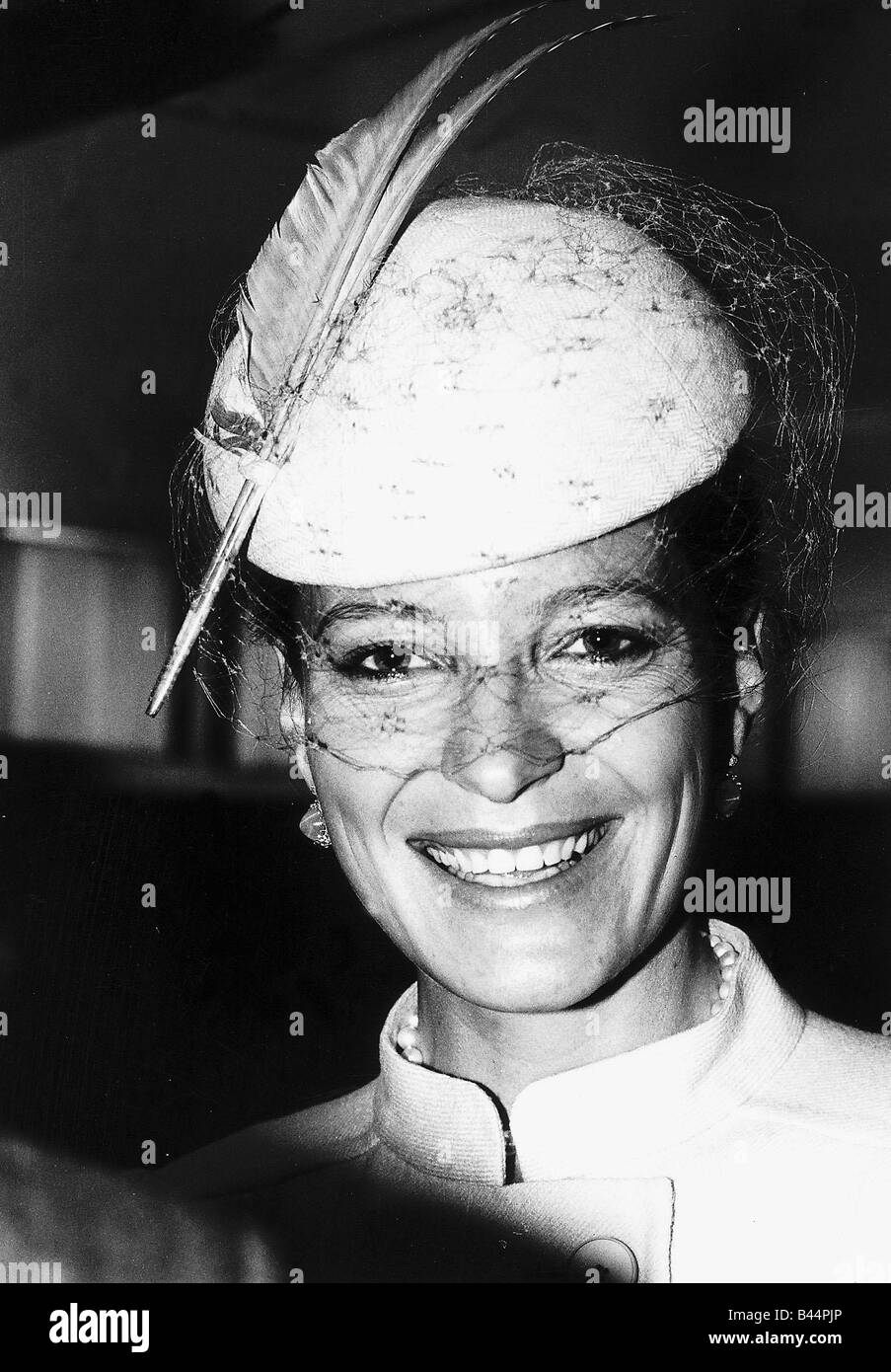 Princess Michael Of Kent trägt Hut Juli 1980 Stockfoto