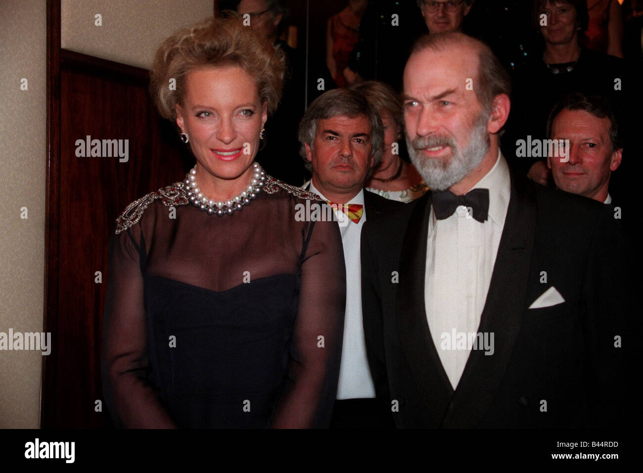 Prinz Michael von Kent und Prinzessin Michael von Kent Dezember 1997 Stockfoto