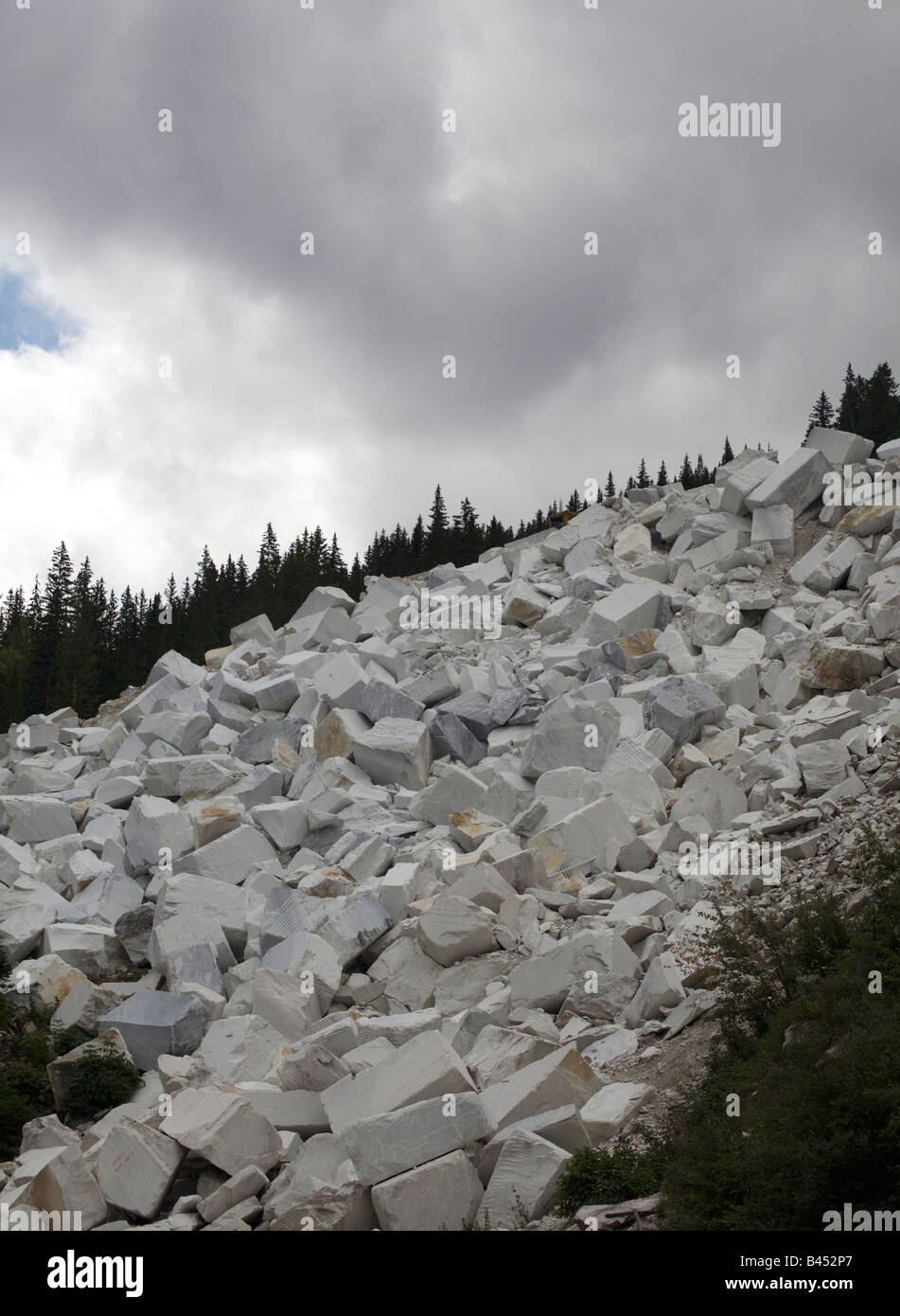 Marmor Marmor Steinbruch Marmor, Colorado USA Stockfoto