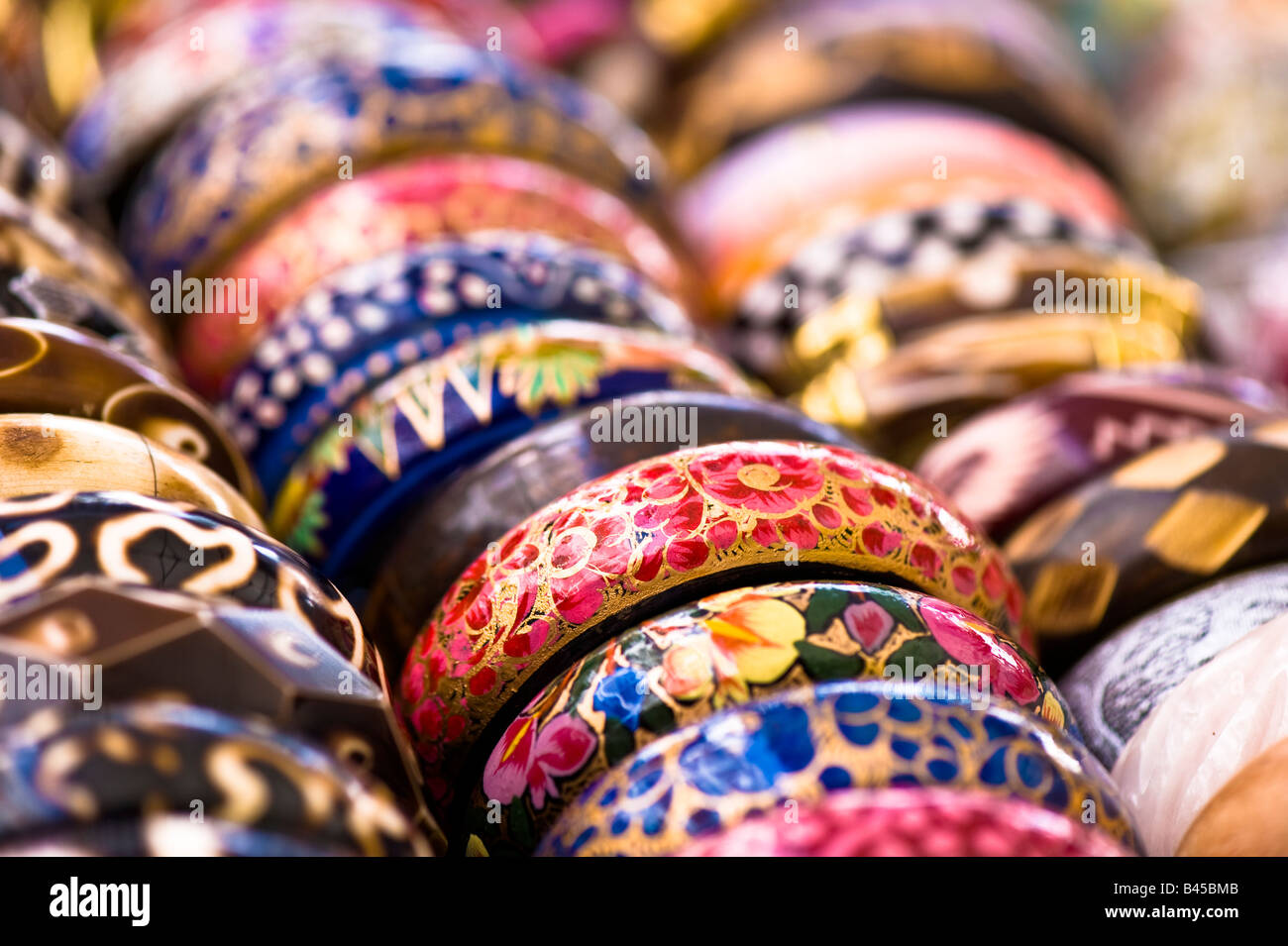 Schmuck Stall Acton Markt W3 London Vereinigtes Königreich Stockfoto