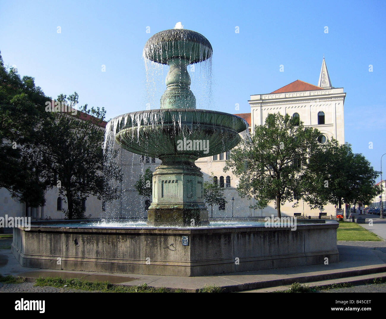 Geographie/Reisen, Deutschland, Bayern, München, Brunnen, Brunnen an