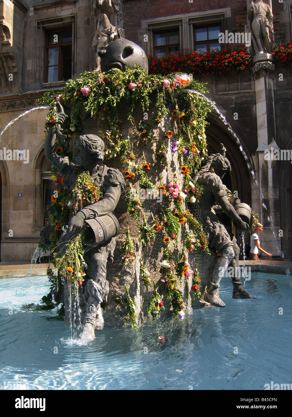 Geographie/Reisen, Deutschland, Bayern, München, Brunnen, Brunnen