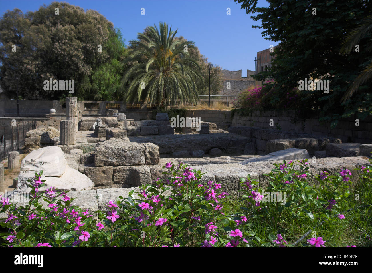 Rhodos Altstadt, Griechenland griechische Reiseziel Urlaub Stockfoto